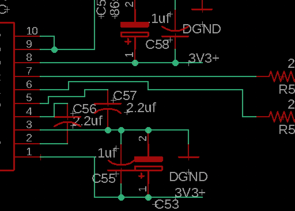 Schematic design detail